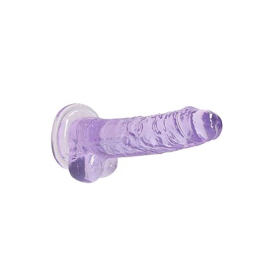 Dildo z przyssawką penis realistyczny żylasty 19cm